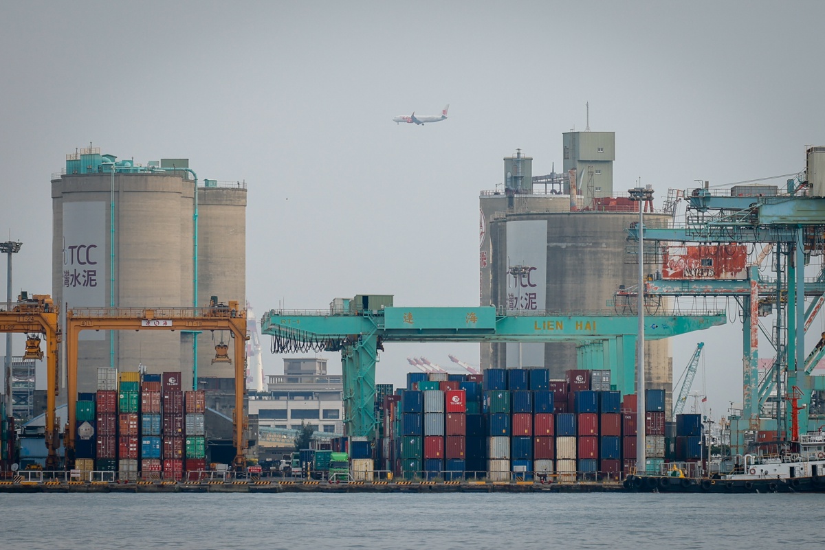 El puerto de la ciudad de Kaohsiung, Taiwán. (Foto de archivo de Ritchie B. Tongo de la agencia EFE/EPA)