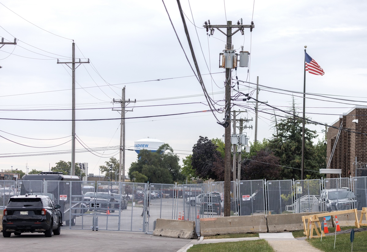 Fotografía de archivo del centro de detención del ICE en Broadview, Chicago (EUA). (Foto de Cristóbal Herrera-Ulashkevich de la agencia EFE/EPA)