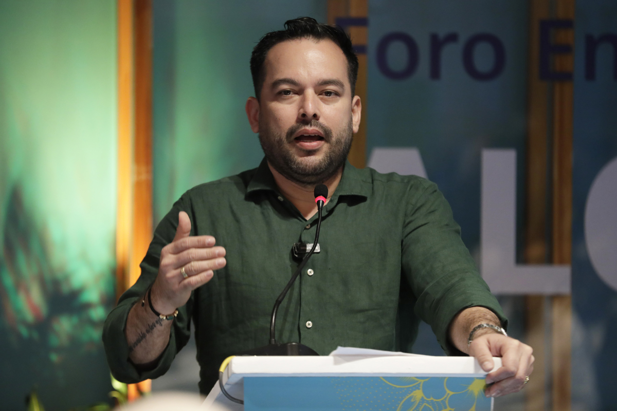 El Ministro de Minas y Energía de Colombia, Edwin Palma. (Foto de archivo de Carlos Ortega de la agencia EFE)