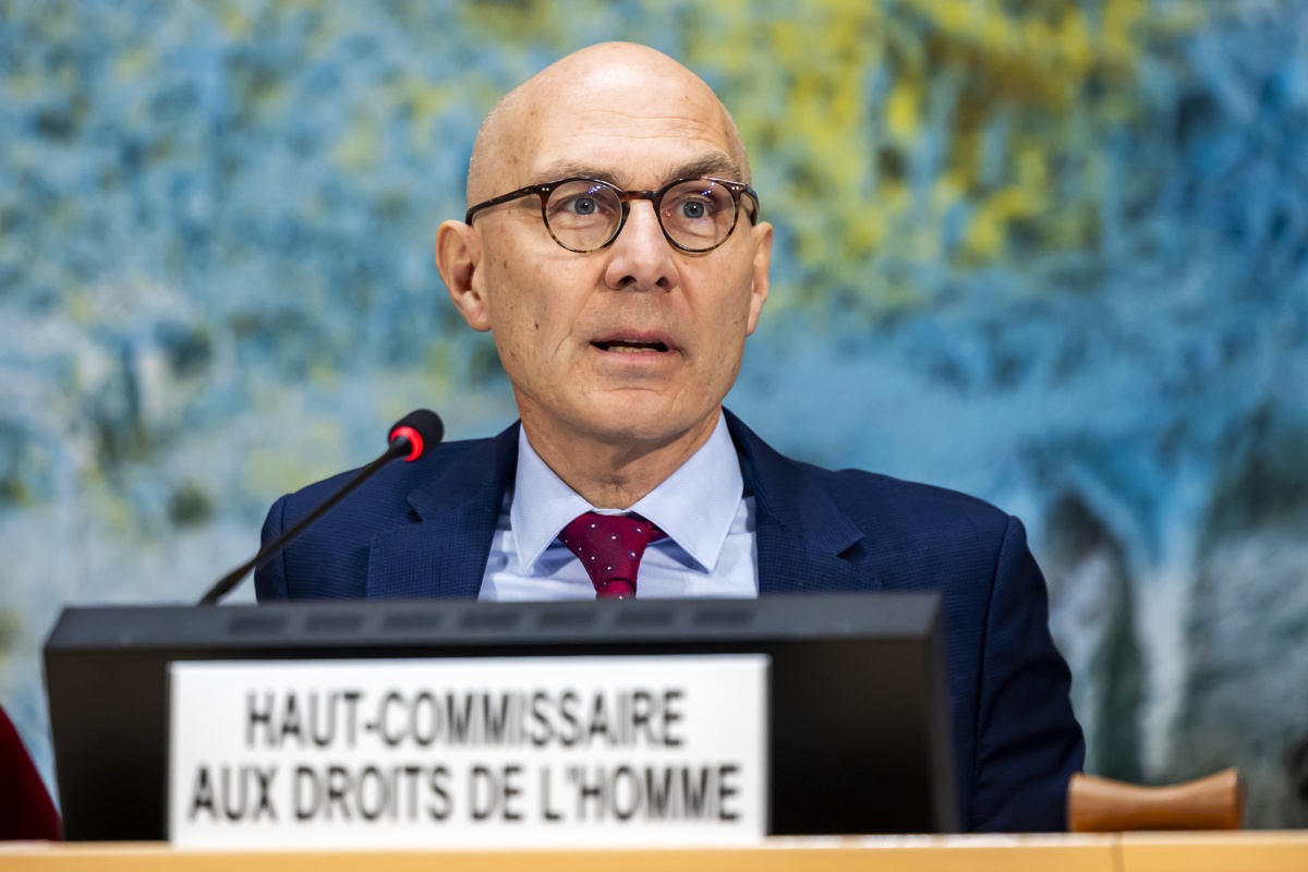 El alto comisionado de la ONU para los Derechos Humanos, Volker Türk, (Foto de archivo Salvatore Di Nolfi de la agencia EFE/EPA)