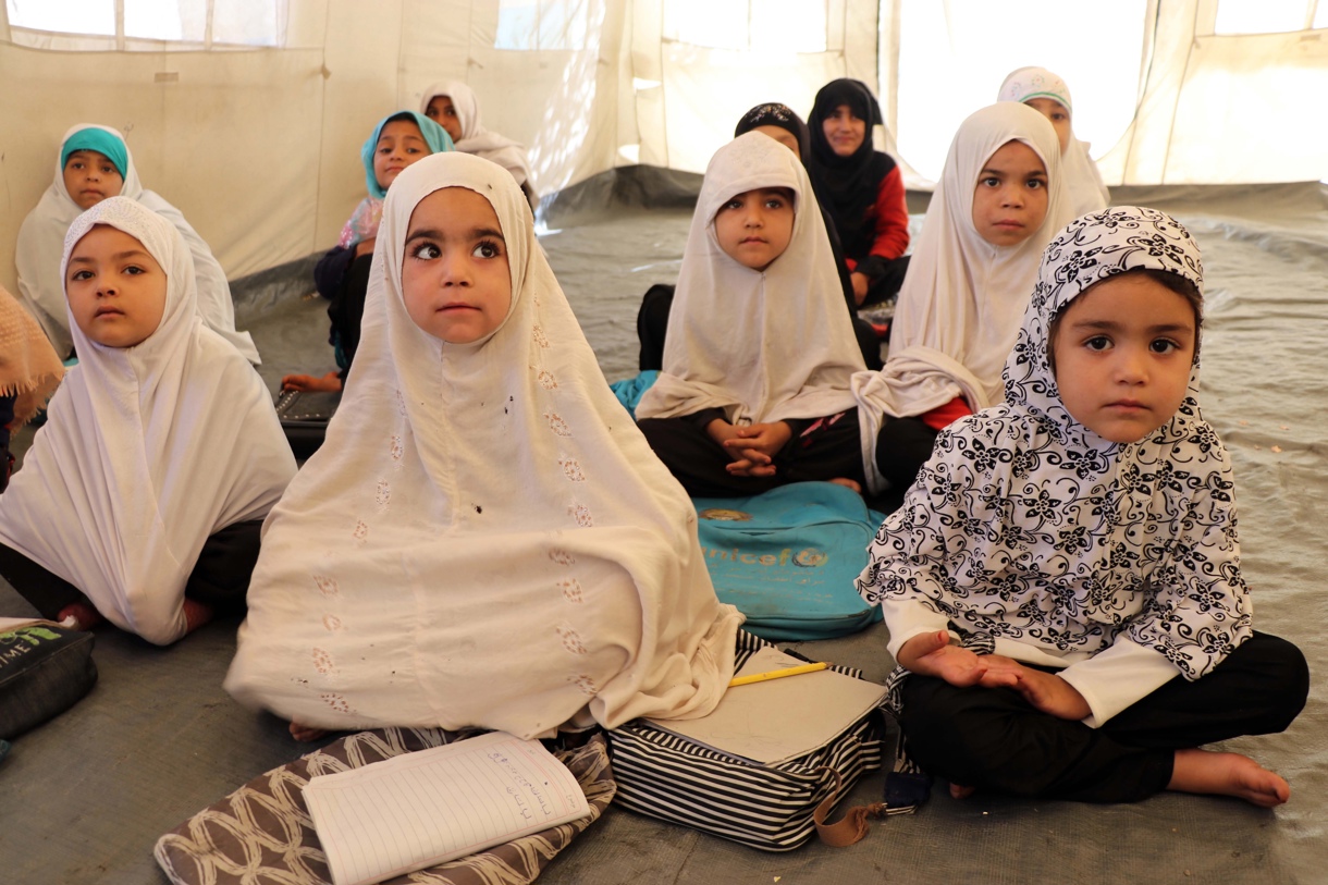Niñas en Afganistán. (Foto de archivo de Stringer de la agencia EFE/EPA)