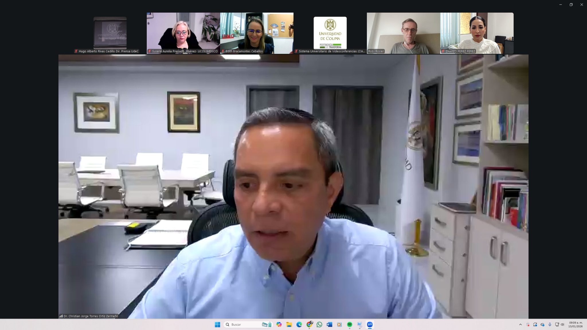 Foto de la Dirección General de Prensa de la UdeC.