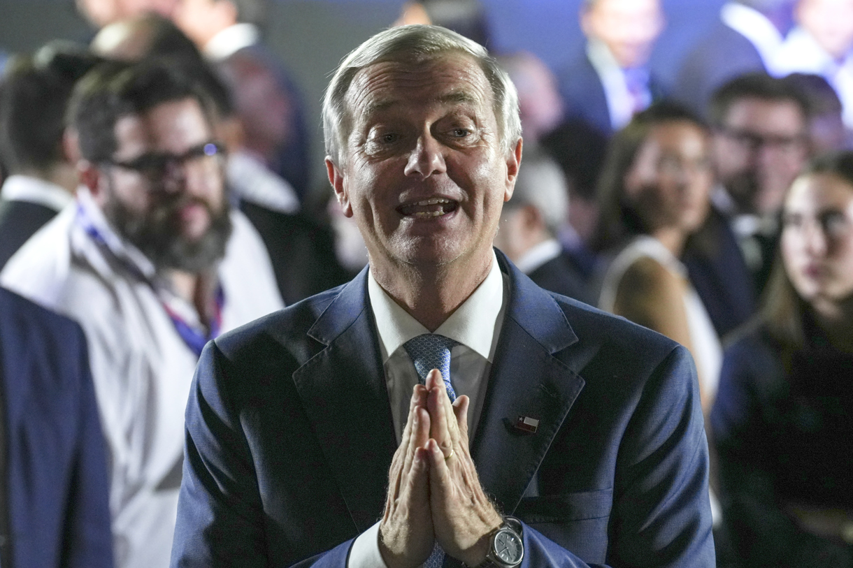 El presidente electo de Chile, José Antonio Kast. (Foto de archivo de Adriana Thomasa de la agencia EFE)