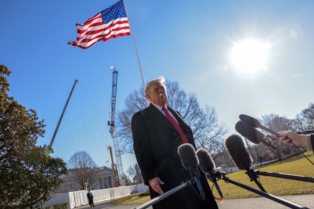 El presidente de Estados Unidos, Donald Trump. (Foto de Shawn Thew de la agencia EFE)