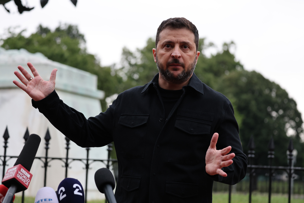 El presidente de Ucrania, Volodímir Zelenski. (Foto de archivo de Octavio Guzmán de la agencia EFE)