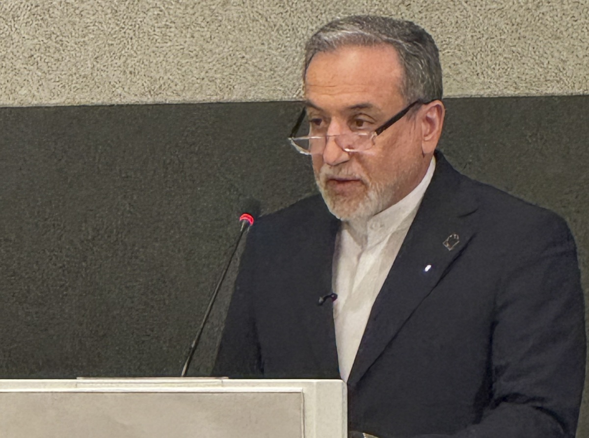 El ministro de Asuntos Exteriores iraní, Abás Araqchí. (Foto de Antonio Broto de la agencia EFE)