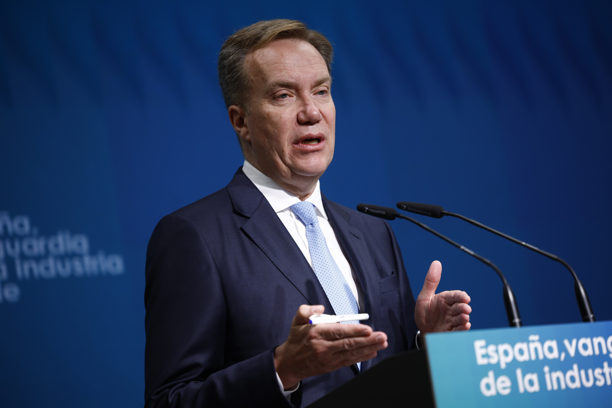 El presidente del Foro Económico Mundial, Borge Brende. (Fotografía de archivo de Daniel González de la agencia EFE)