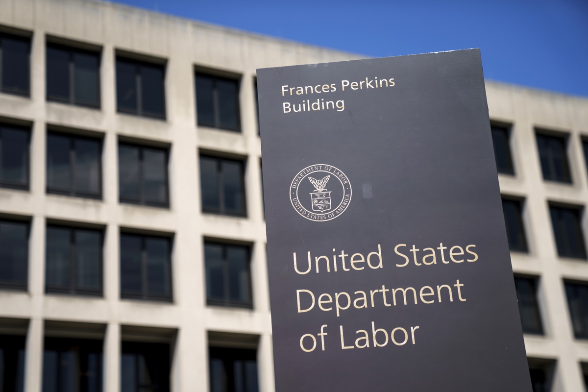 Una oficina del Departamento de Trabajo de Estados Unidos. (Foto de Will Oliver de la agencia EFE/EPA)