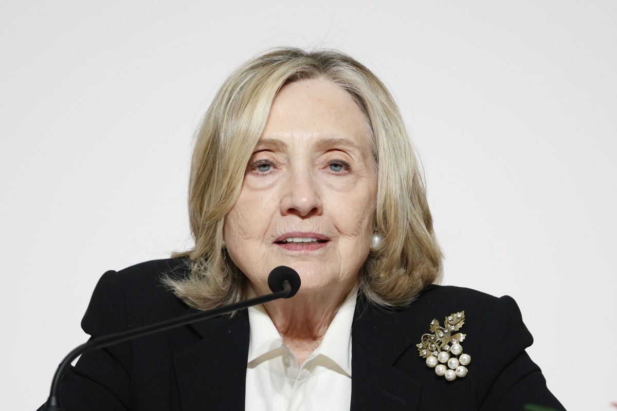 La exsecretaria de Estado de Estado Unidos Hillary Clinton. (Foto de Rodrigo Reyes Marín de la agencia EFE)