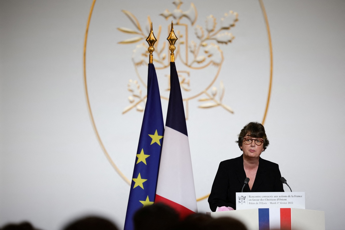 Laurence des Cars, Directora museo del Louvre. (Foto de archivo de Sarah Meyssonnier de la agencia EFE/EPA)