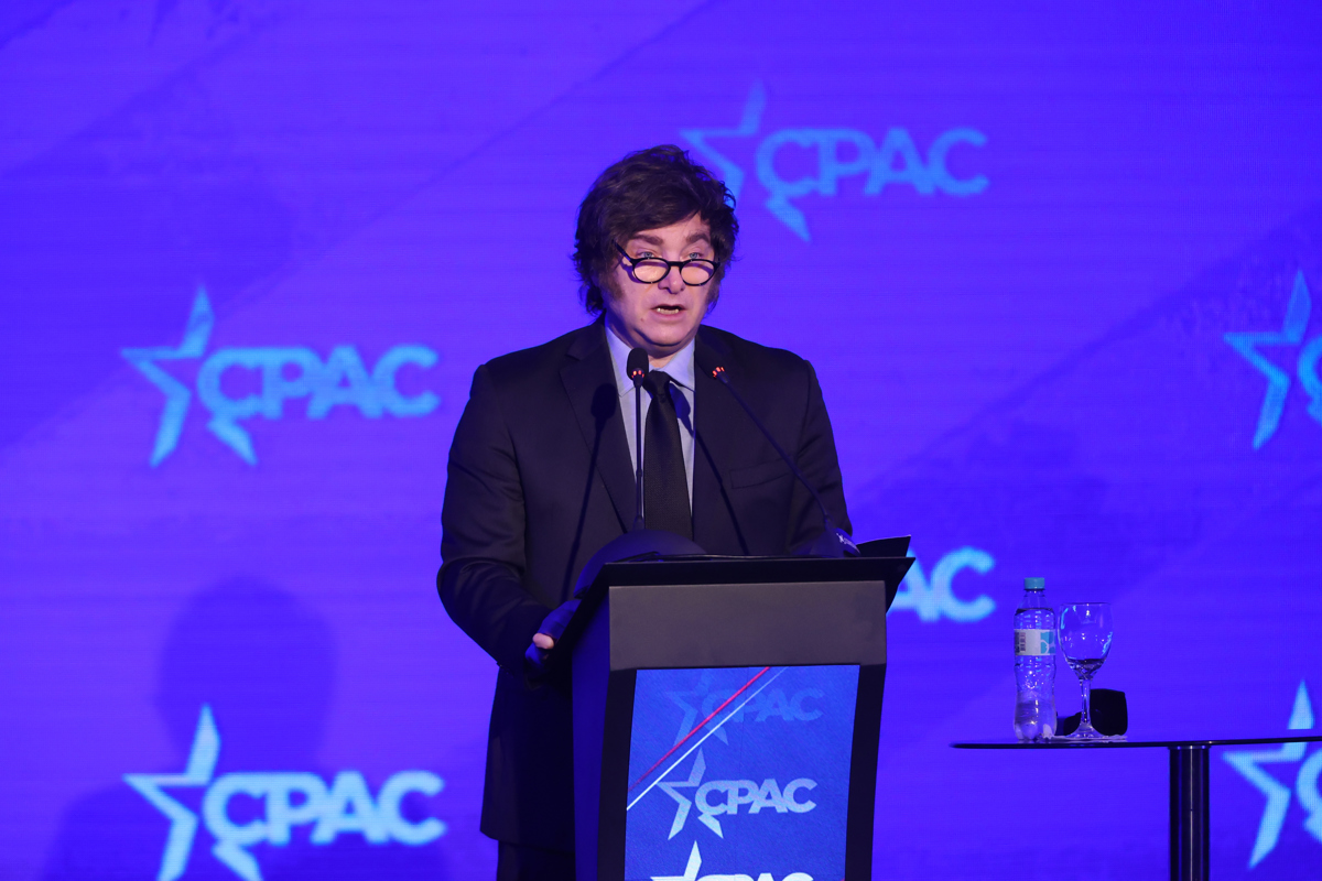 El presidente de Argentina, Javier Milei. (Foto de Juan Pablo Pino de la agencia EFE)
