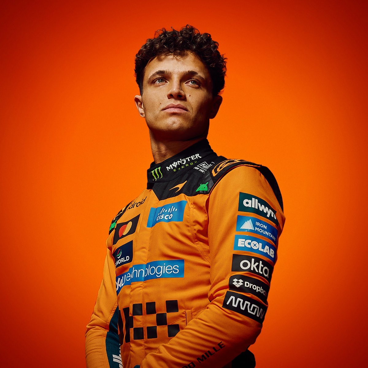 El piloto británico Lando Norris. (Foto de McLaren)