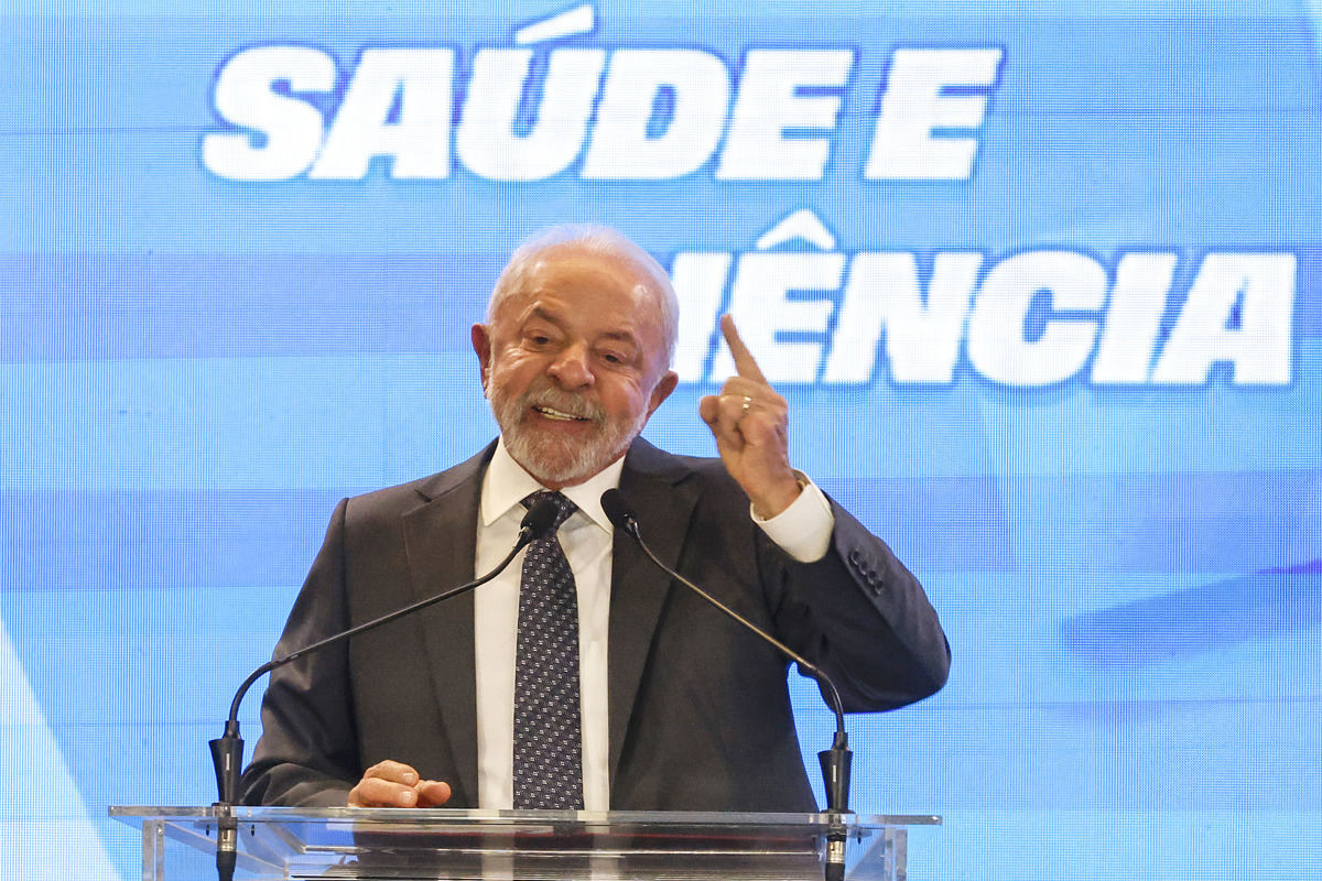 El presidente de Brasil, Luiz Inácio Lula da Silva, habla durante un evento este 9 de febrero de 2026, en Sao Paulo (Brasil). (Foto de Sebastiao Moreira de la agencia EFE)