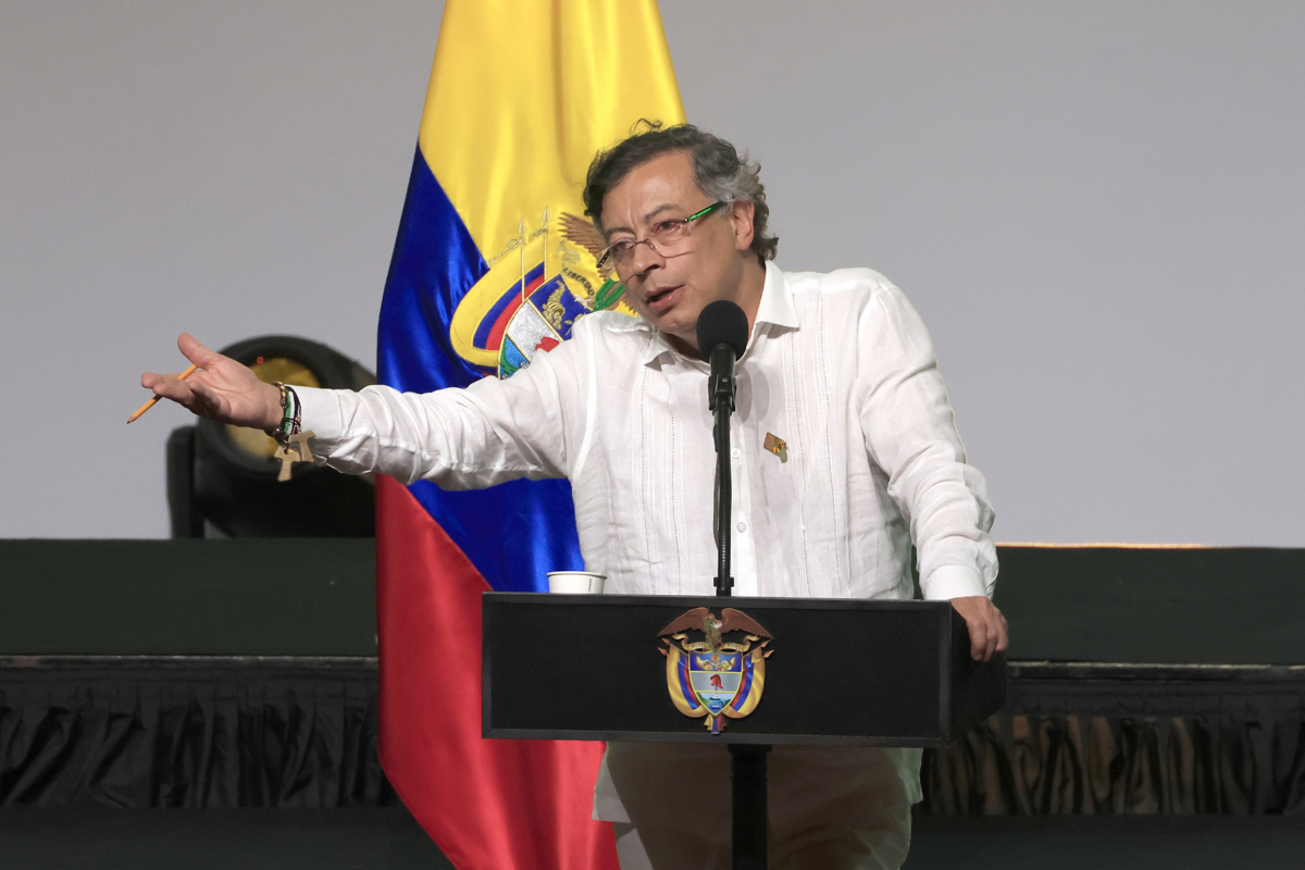El presidente de Colombia, Gustavo Petro. (Fotografía de archivo de Ricardo Maldonado Rozo de la agencia EFE)