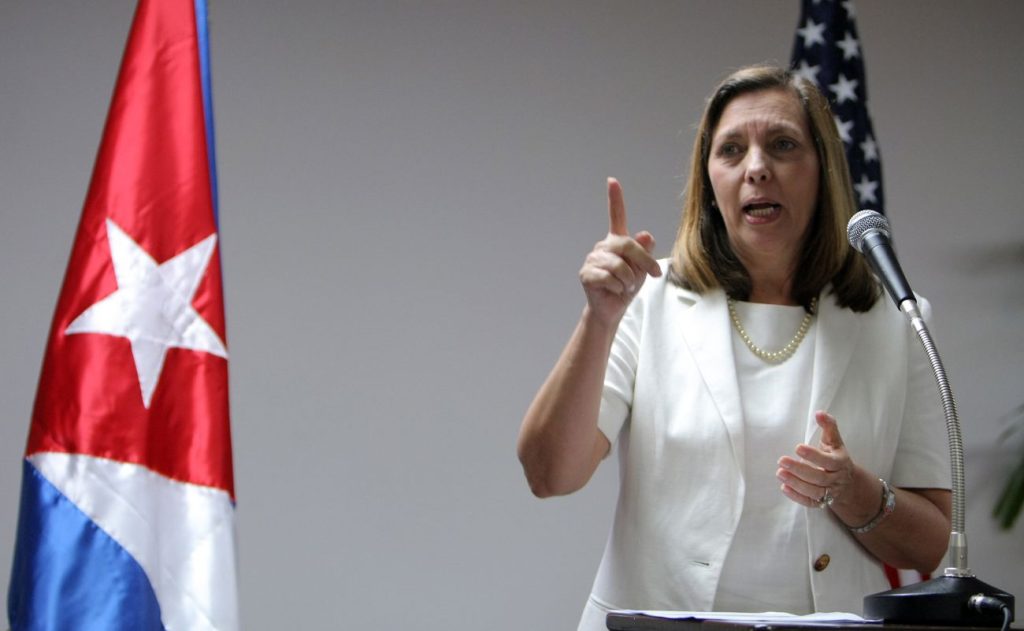 La viceministra de Relaciones Exteriores de Cuba, Josefina Vidal. (Fotografía de archivo de Ernesto Mastrascusa de la agencia EFE)