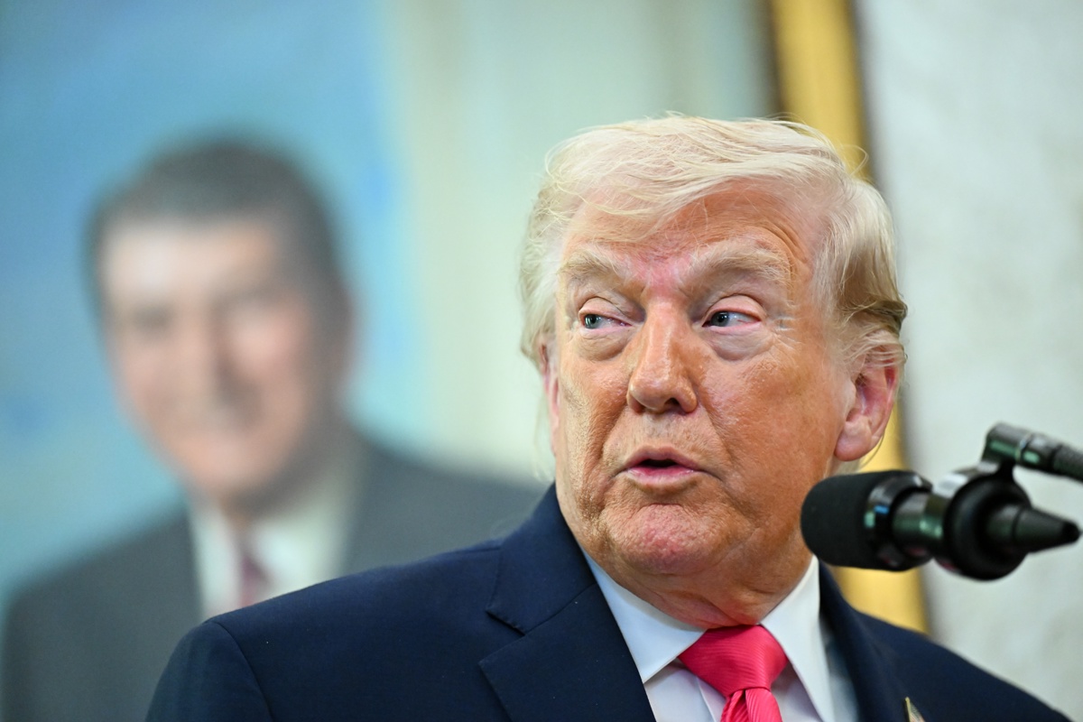 El presidente de Estados Unidos, Donald Trump. (Foto de Graeme Sloan de la agencia EFE)