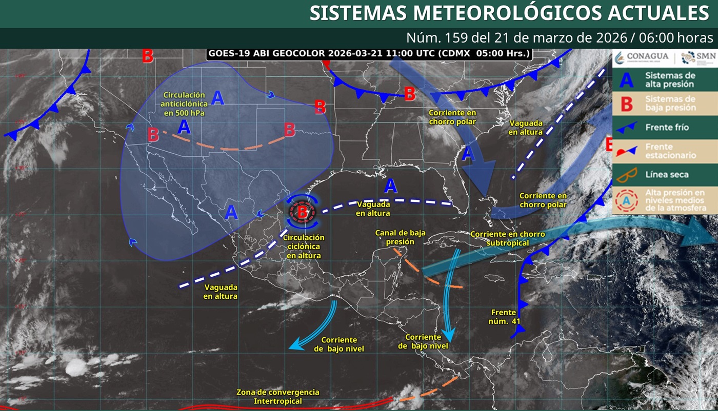 (Foto tomada de las redes sociales de la Comisión Nacional del Agua)