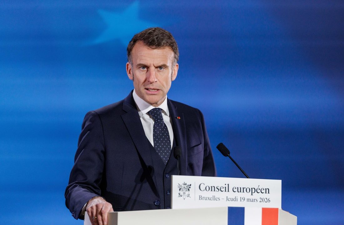 Reitera Macron que Francia no participará en ninguna apertura por la fuerza de Ormuz