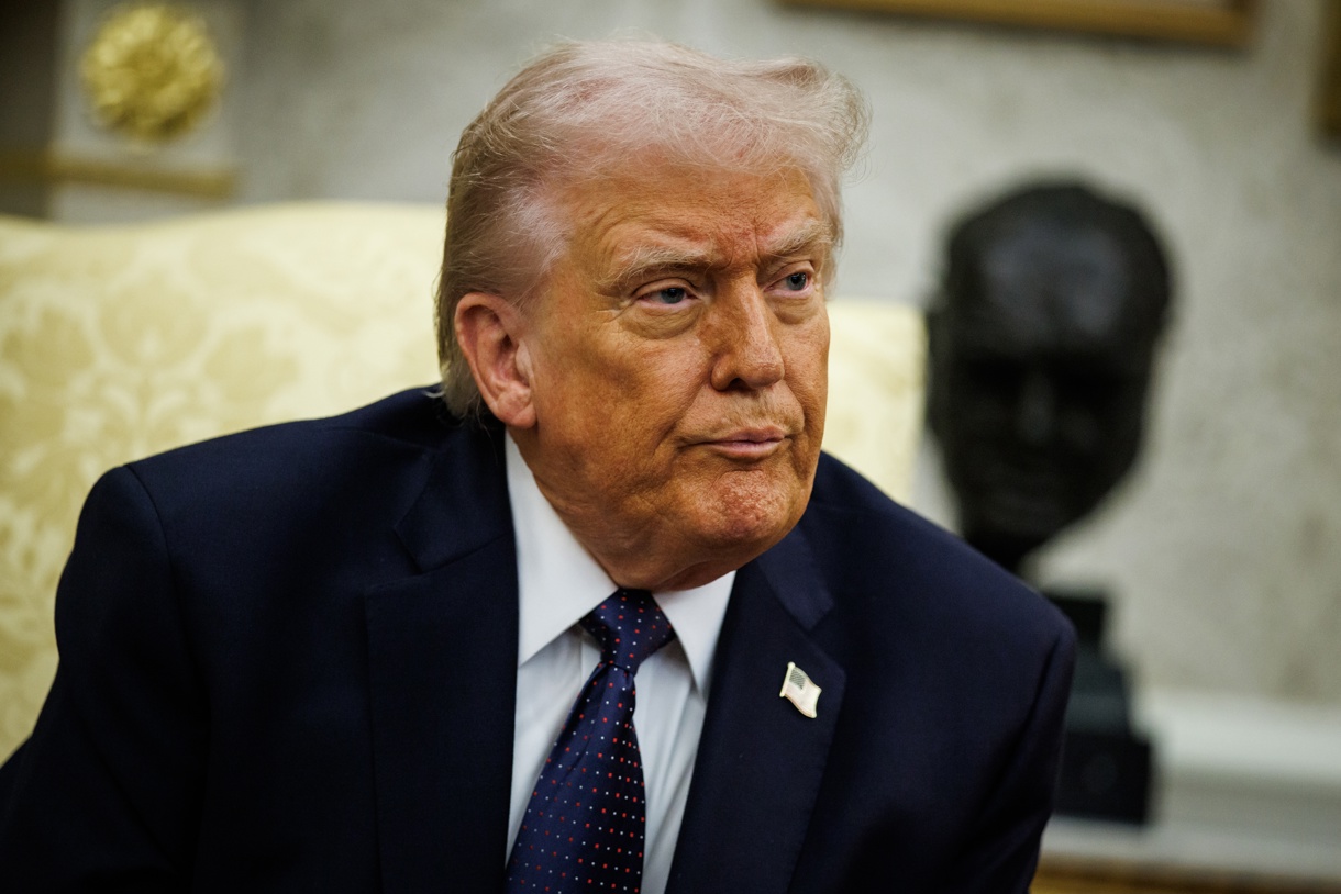 El presidente estadounidense, Donald Trump. (Fotografía de archivo de Samuel Corum de la agencia EFE)