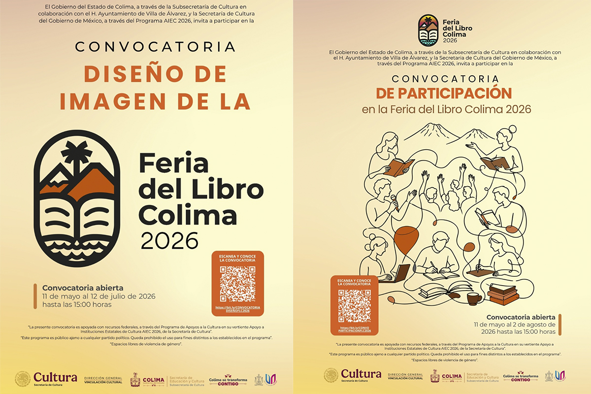 Lanza Cultura 3 convocatorias para participar en Feria del Libro Colima ...